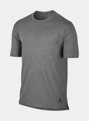 23 Lux Pocket Tee Mens Short Sleeve Shirt (Grey)