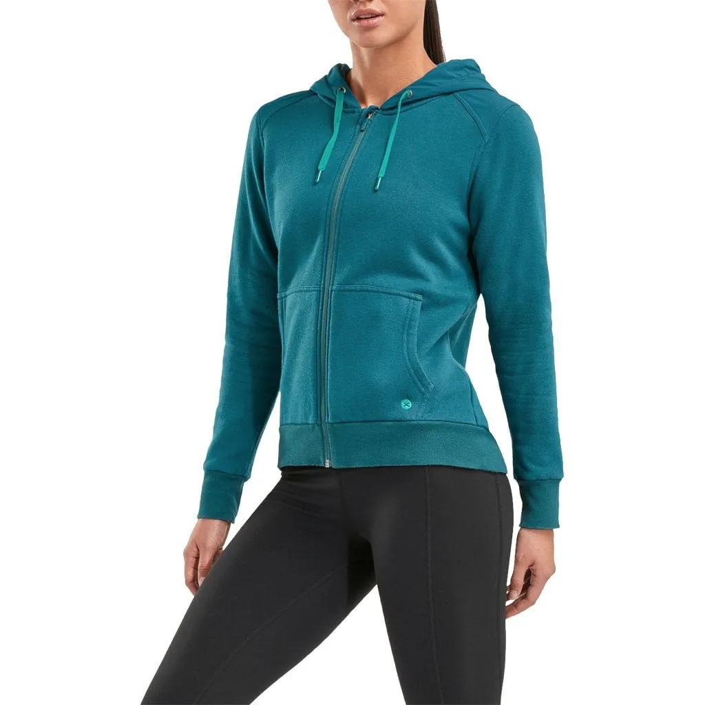 2XU URBAN Zip Thru Hoodie Atlanta Deep / Atlanta Deep