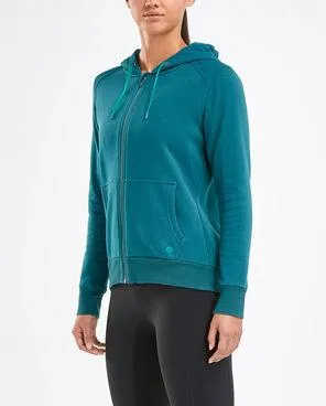 2XU URBAN Zip Thru Hoodie Atlanta Deep / Atlanta Deep