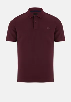 6th Sense Denzel Polo Shirt, Port