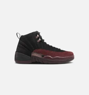 Air Jordan 12 Retro x A Ma Maniére Womens Lifestyle Shoe - Black/Burgundy