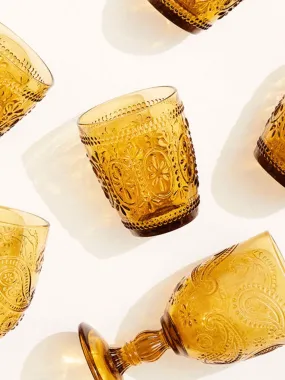 Amber Goblet Set Of 2