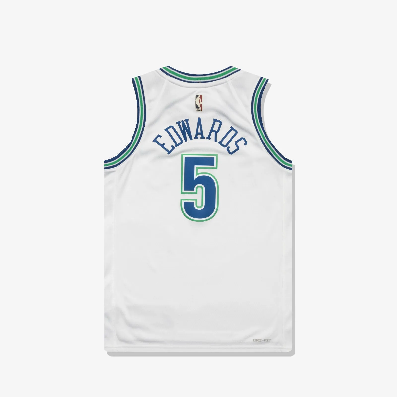 Anthony Edwards Minnesota Timberwolves Hardwood Classic Edition Youth Swingman Jersey - White