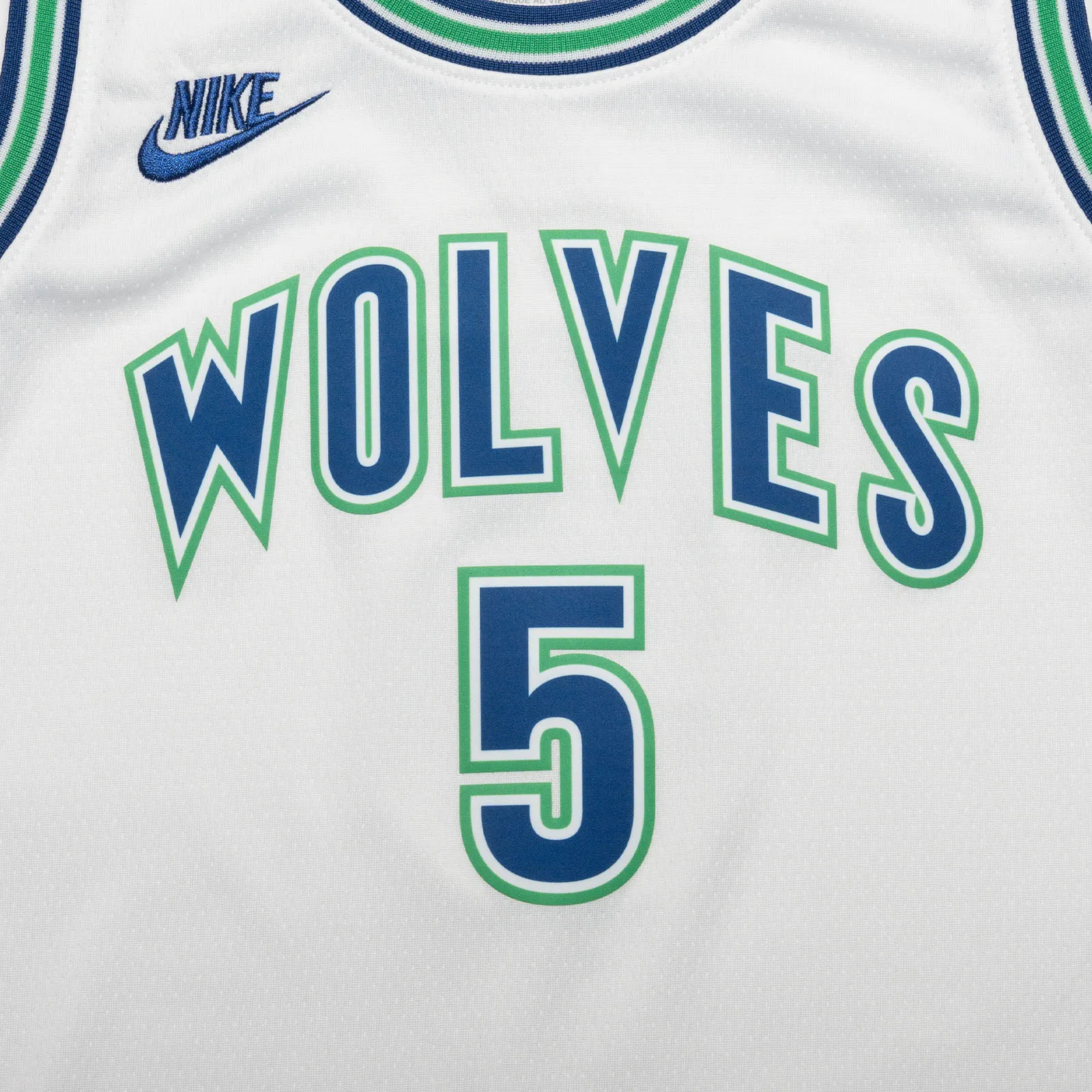 Anthony Edwards Minnesota Timberwolves Hardwood Classic Edition Youth Swingman Jersey - White