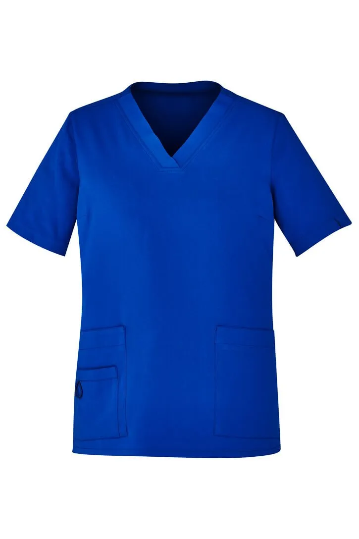 Biz Care Womens  Avery Easy Fit V-Neck Scrub Top (CST941LS)