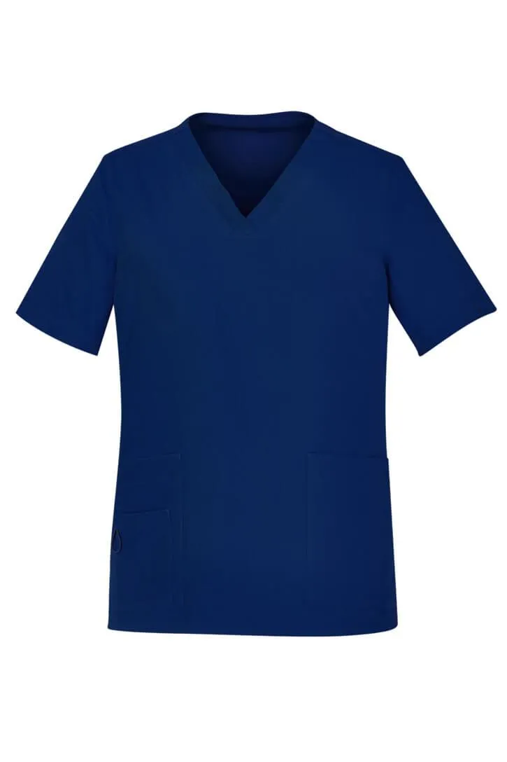 Biz Care Womens  Avery Easy Fit V-Neck Scrub Top (CST941LS)