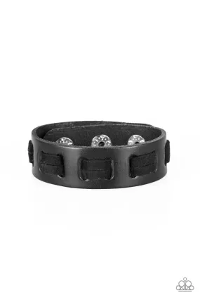 Bring Out the WEST In You Black-Urban Bracelet