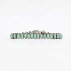 Chrysoprase Small Worm Bracelet