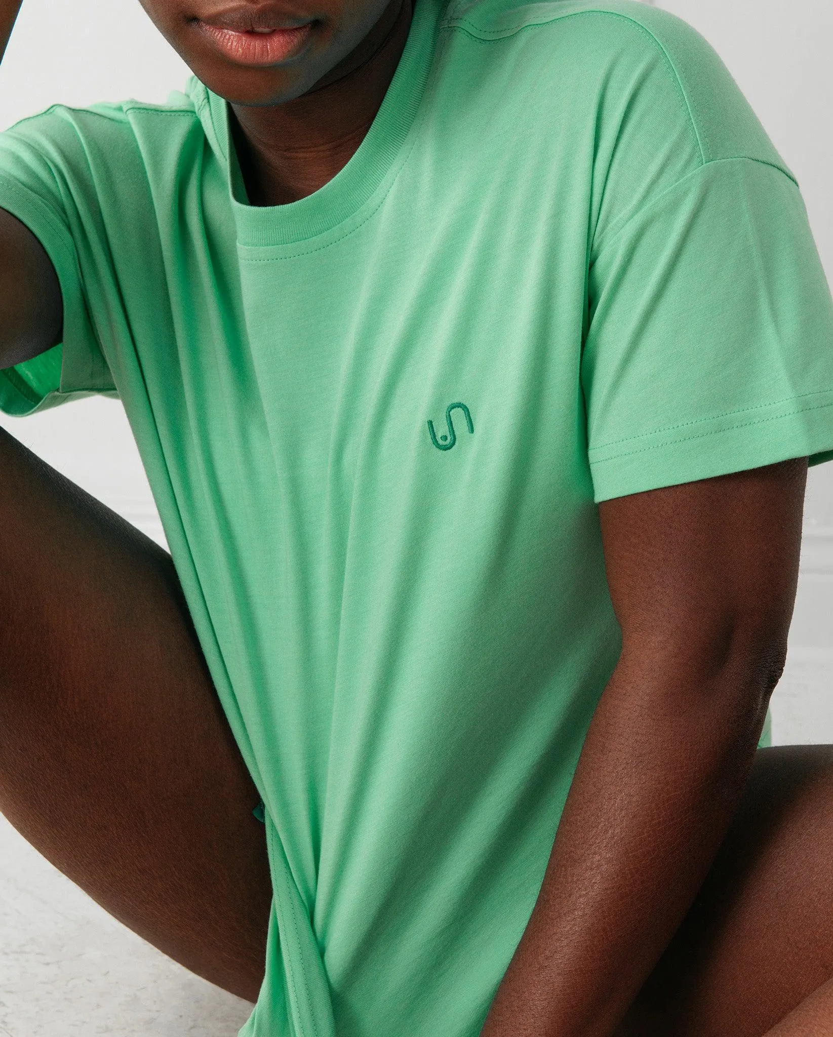 Crew Neck T-shirt Green