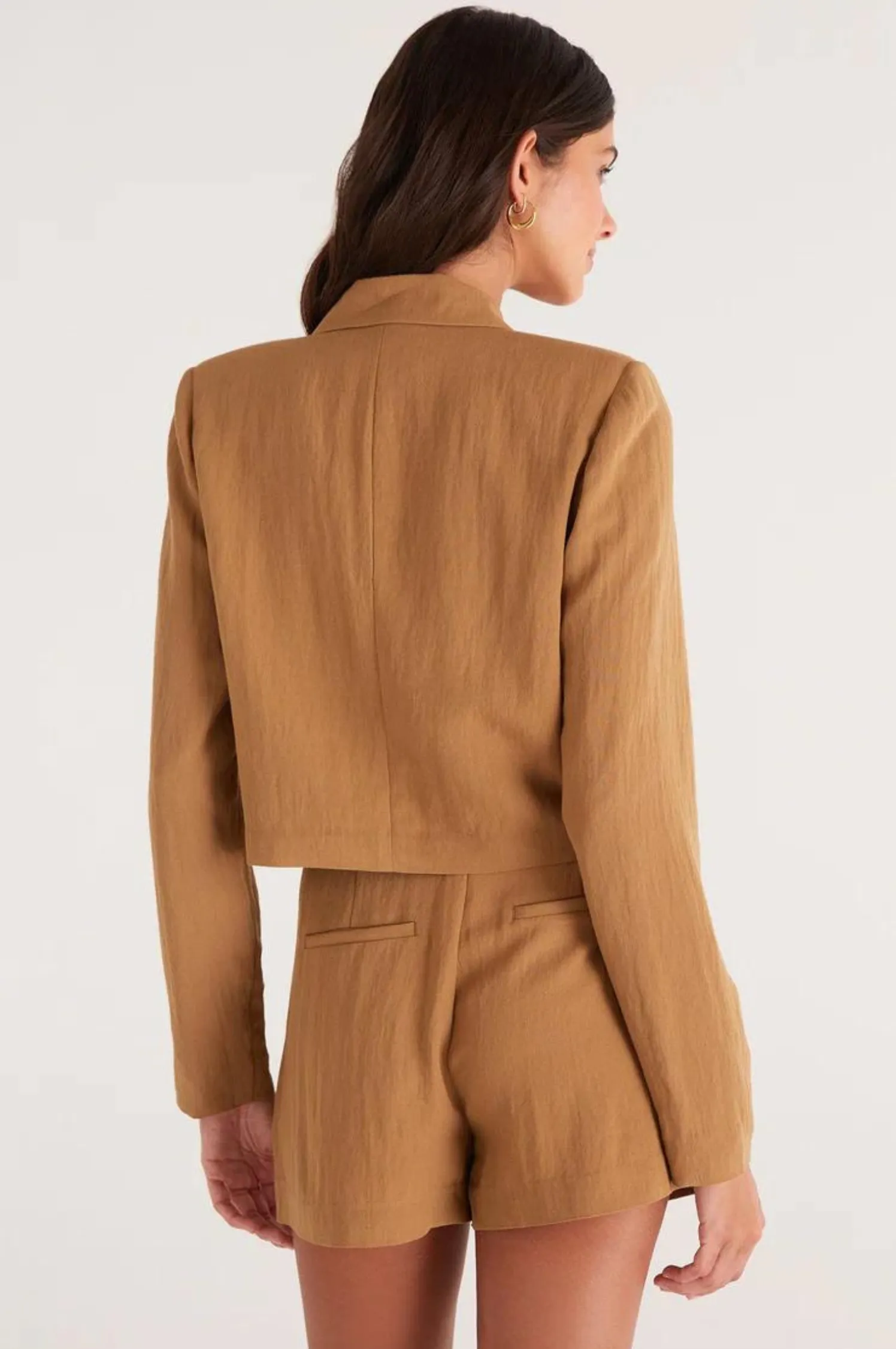 Dana Airy Cropped Blazer