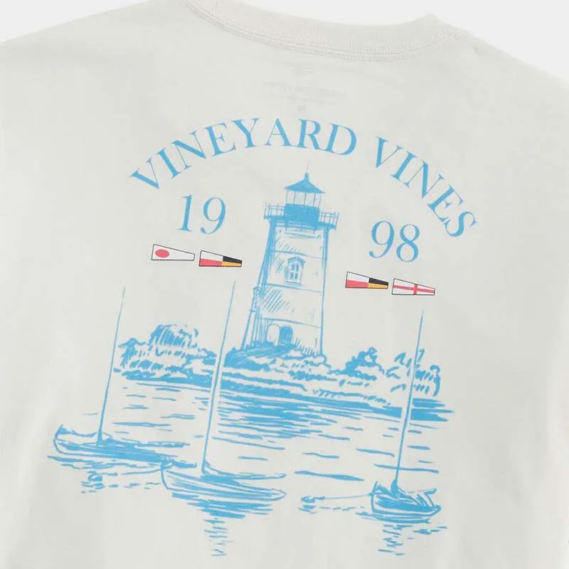 Edgar Lighthouse Scene Long Sleeve T-Shirt