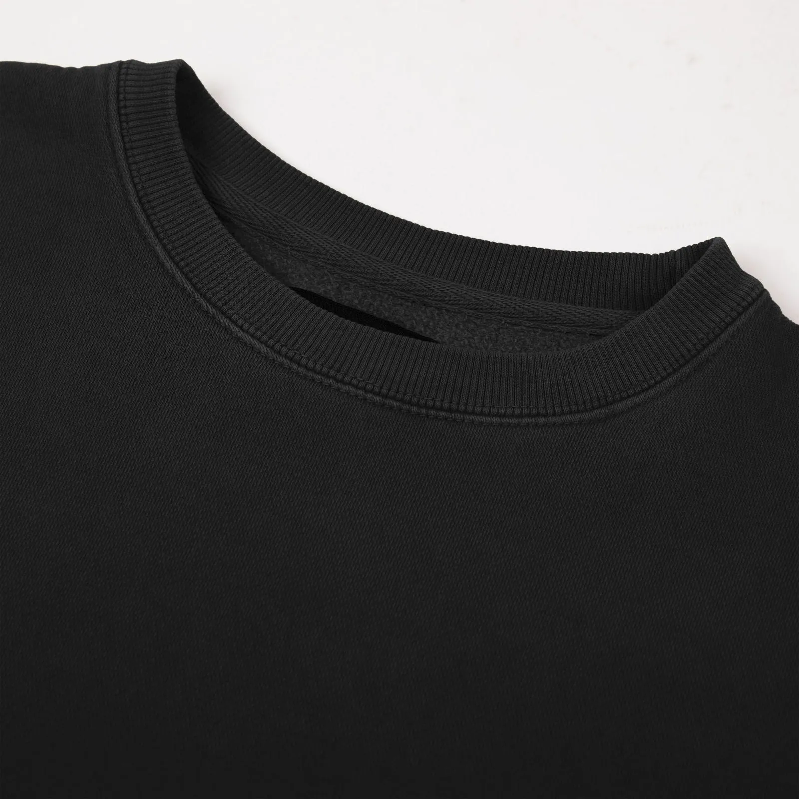 Essential Premium Fleece Sweatshirt - Black