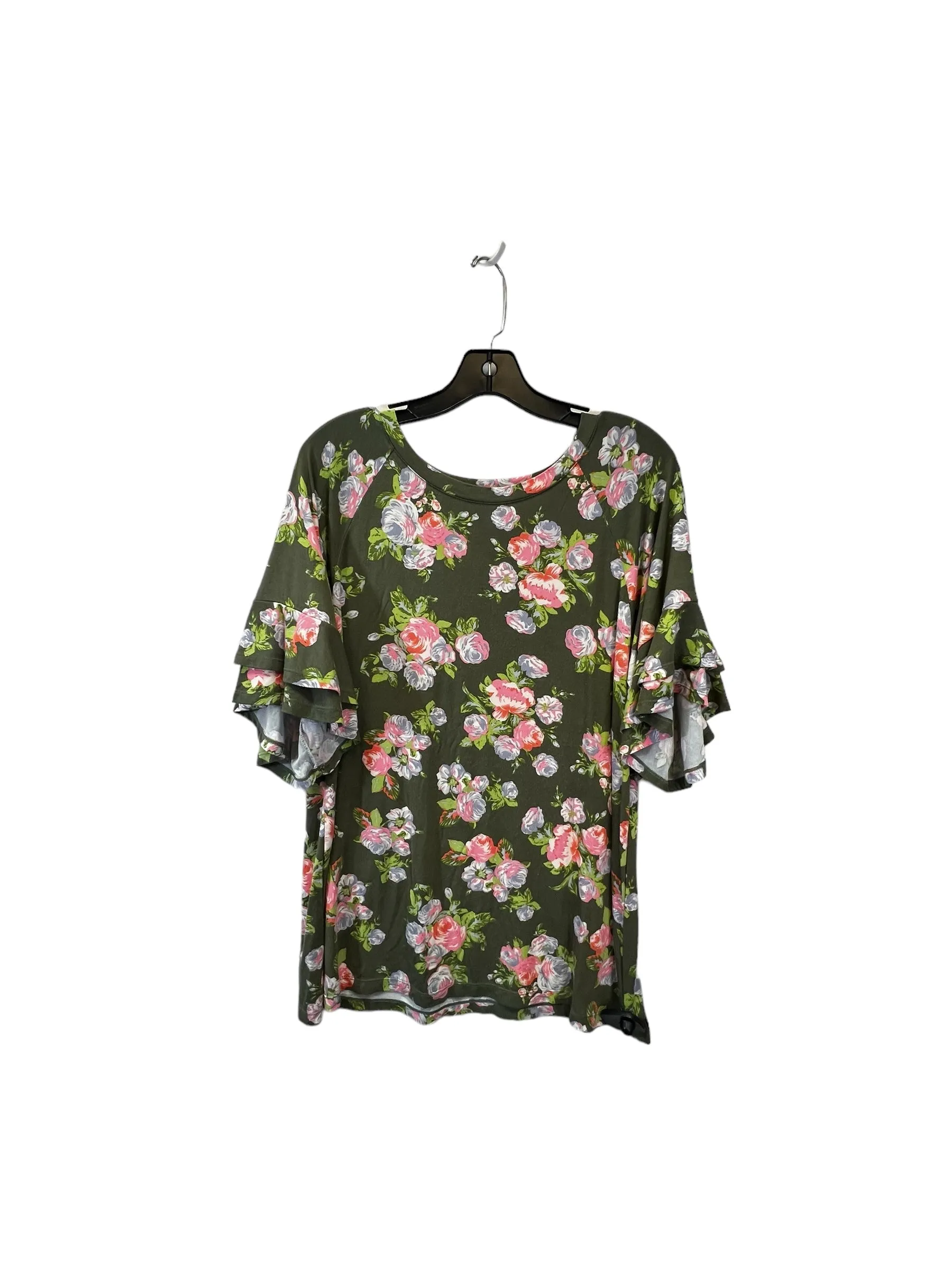 Floral Print Top Short Sleeve Matilda Jane, Size M