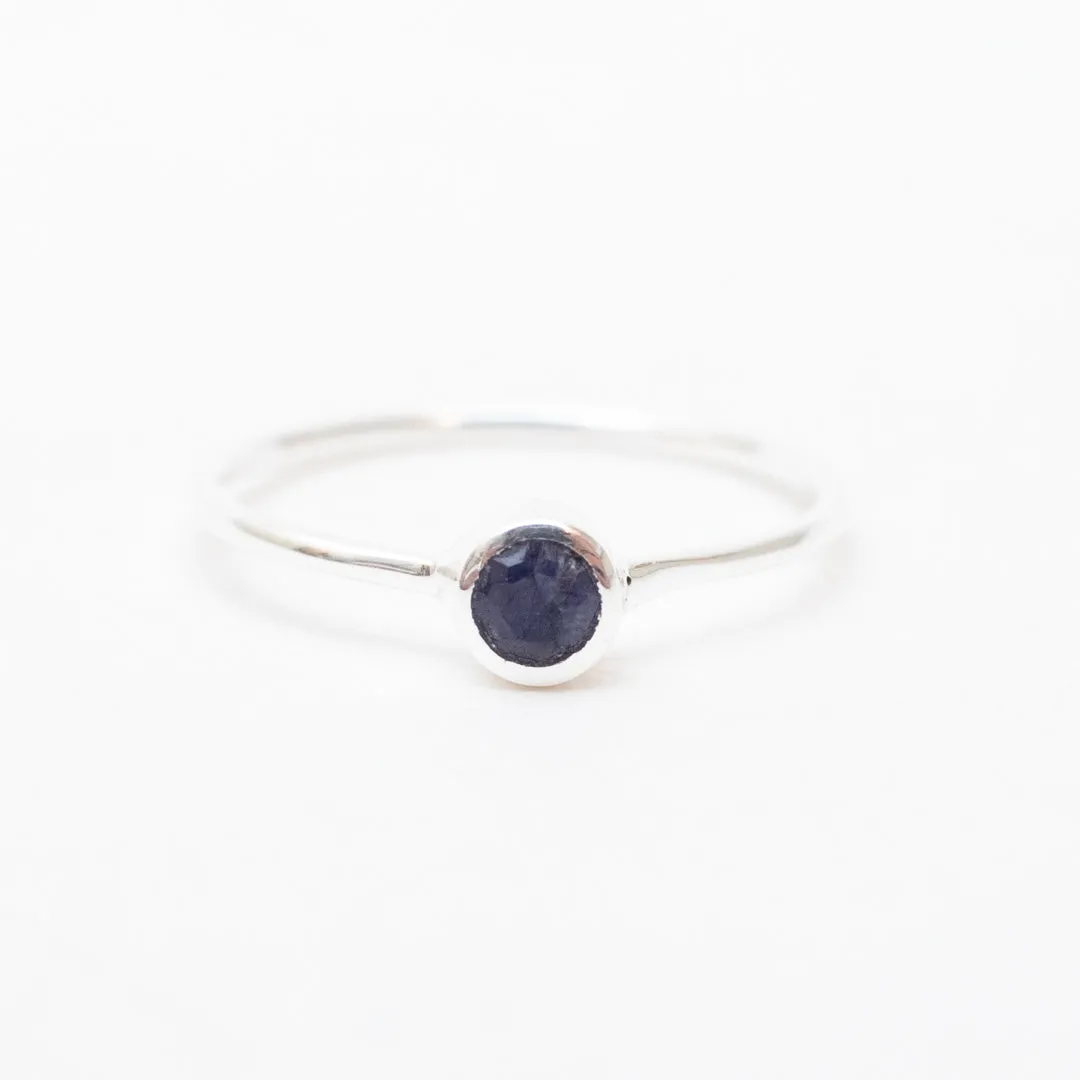 Gemstone Solitaire Ring