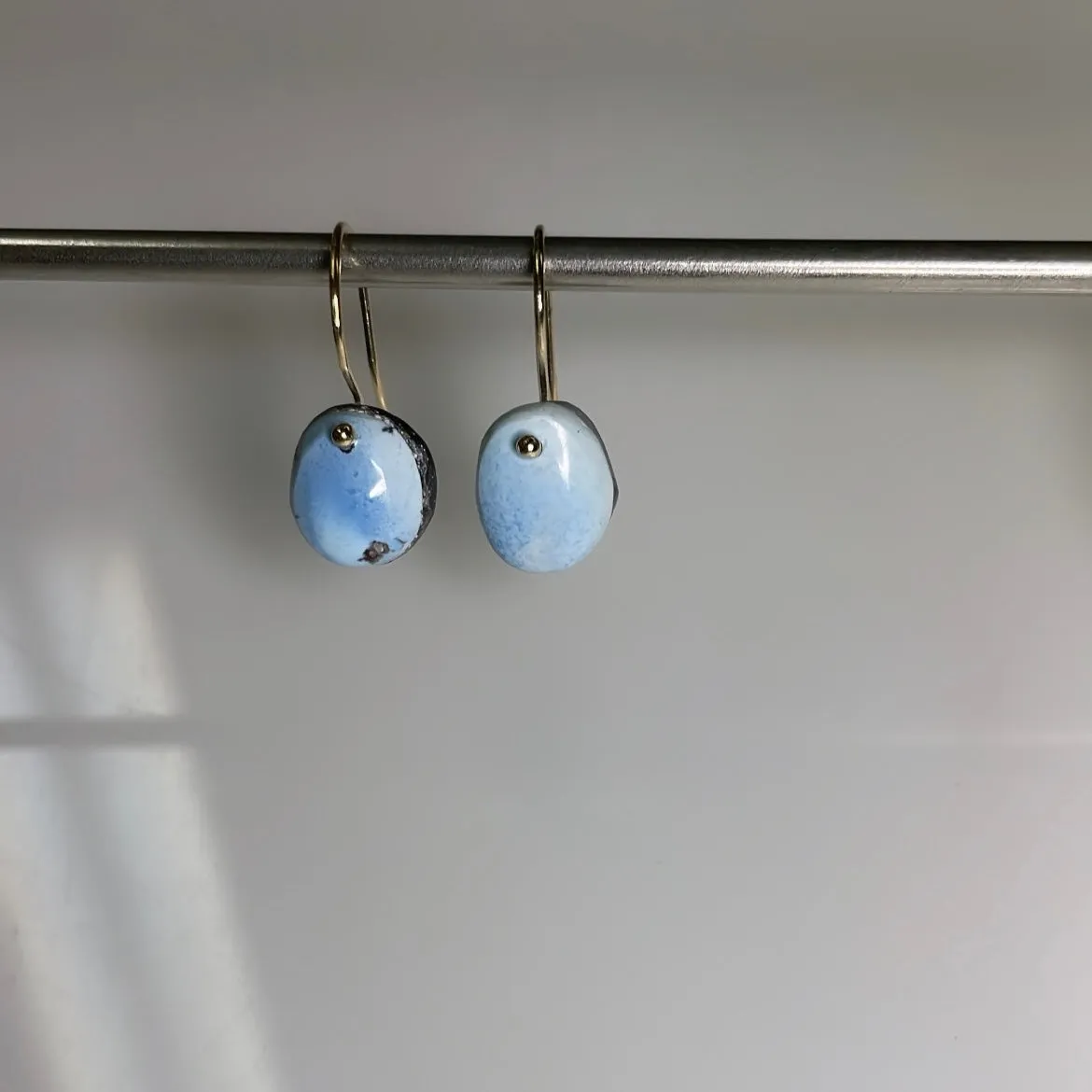 GF1 Petite lavender turquoise earrings