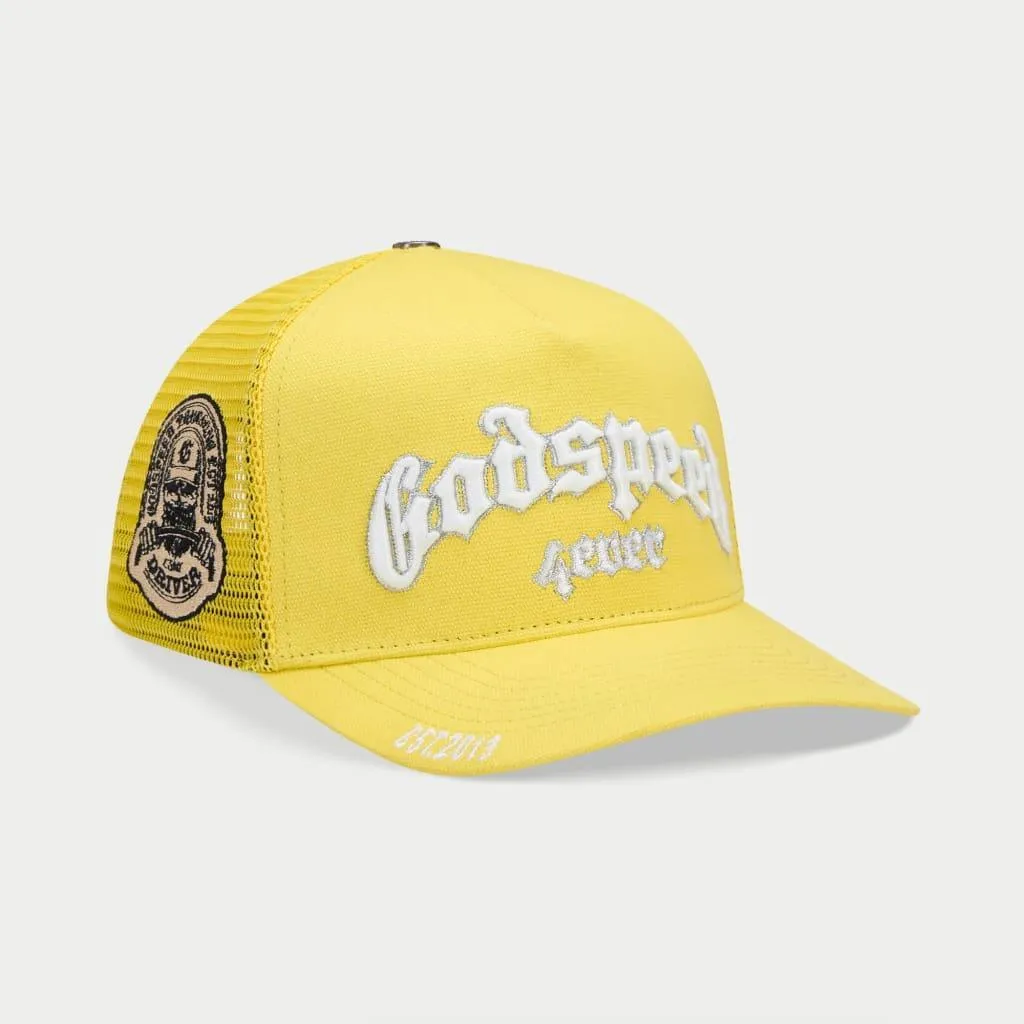 GODSPEED GS FOREVER TRUCKER HAT LIGHTNING