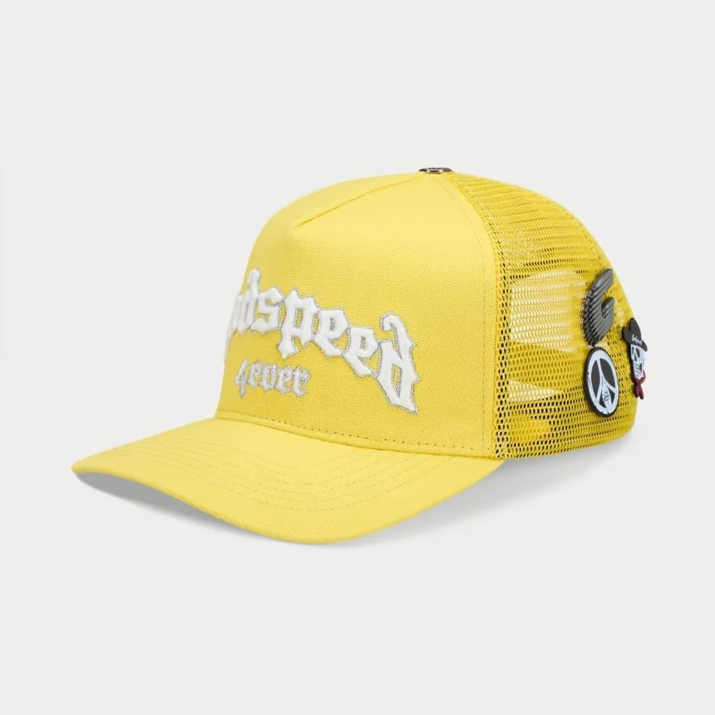 GODSPEED GS FOREVER TRUCKER HAT LIGHTNING