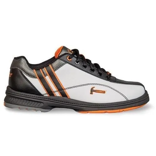 Hammer Womens Vixen White Black Orange Right Hand Bowling Shoes