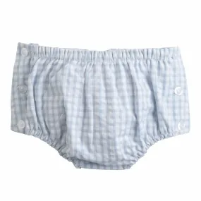 Jam Panty - Light Blue Seersucker Gingham