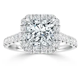 Jasmine - 18ct White Gold - Radiant