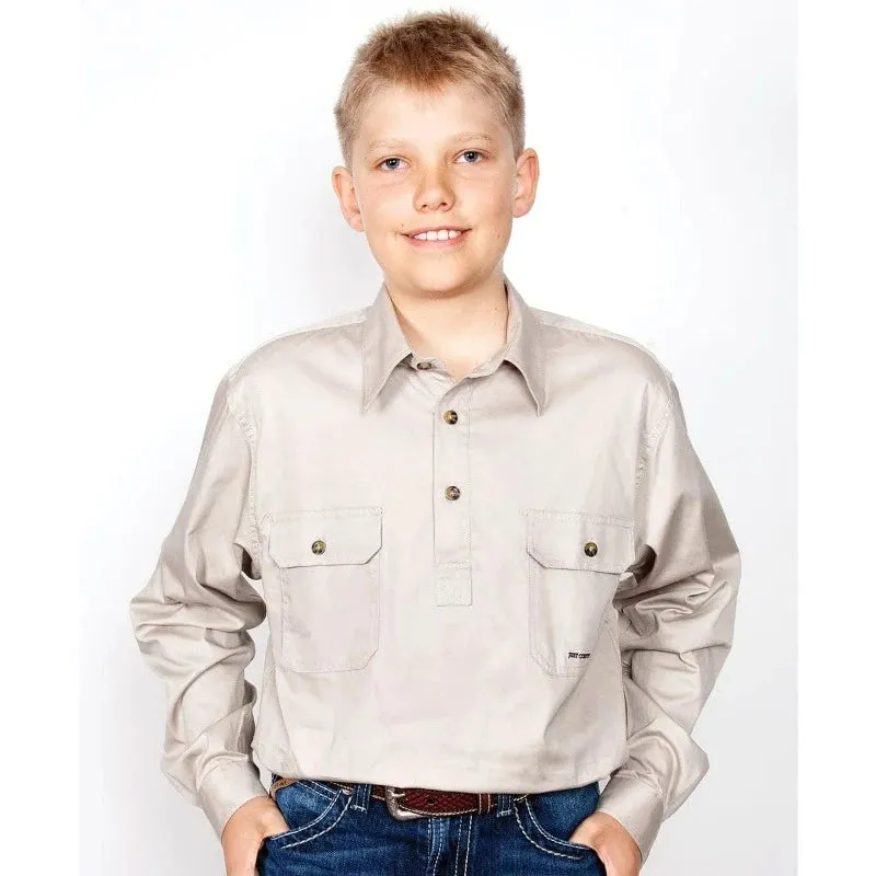 Just Country Boys Lachlan Half Button Workshirt