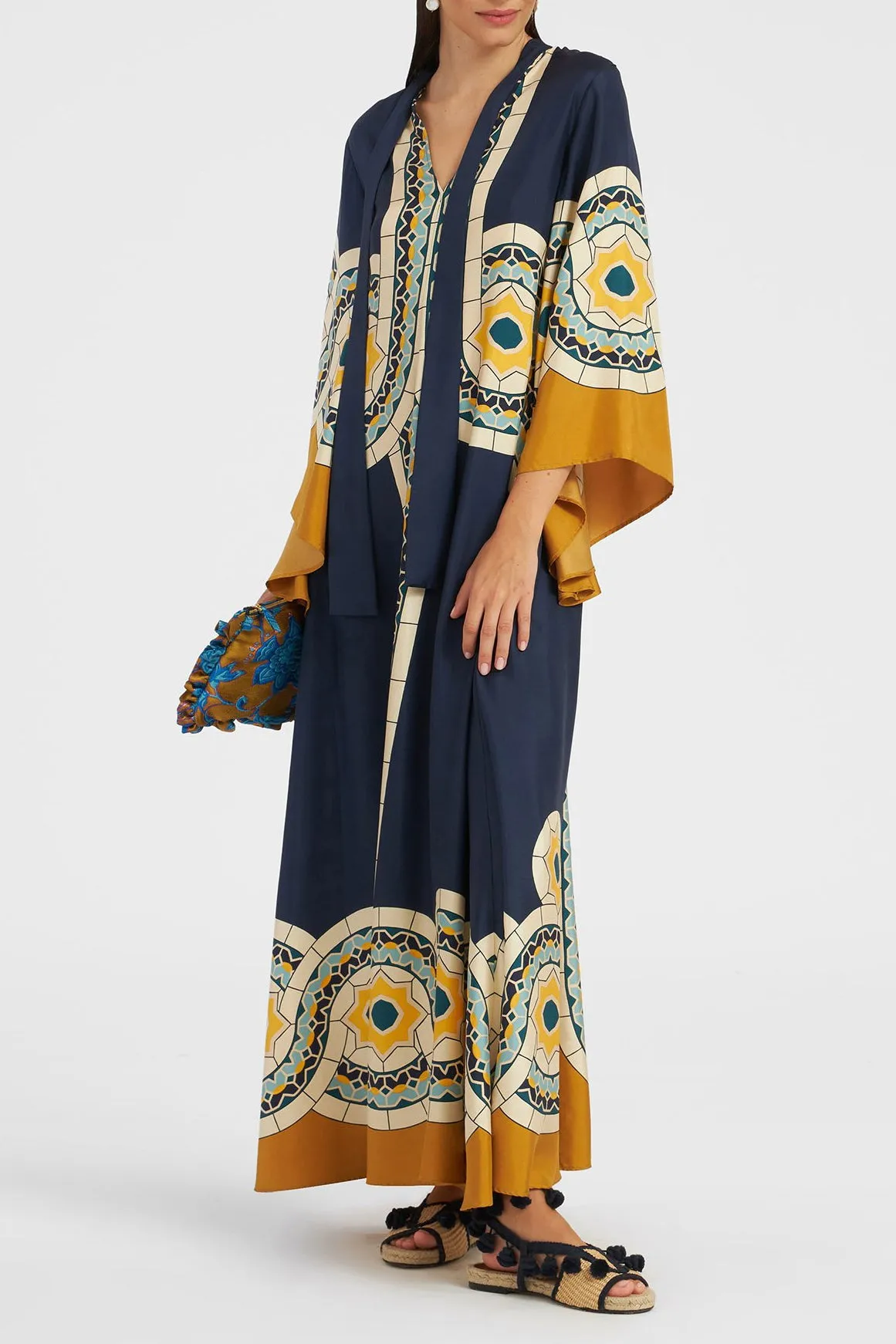 Kleid Magnifico in Mudejar Blue