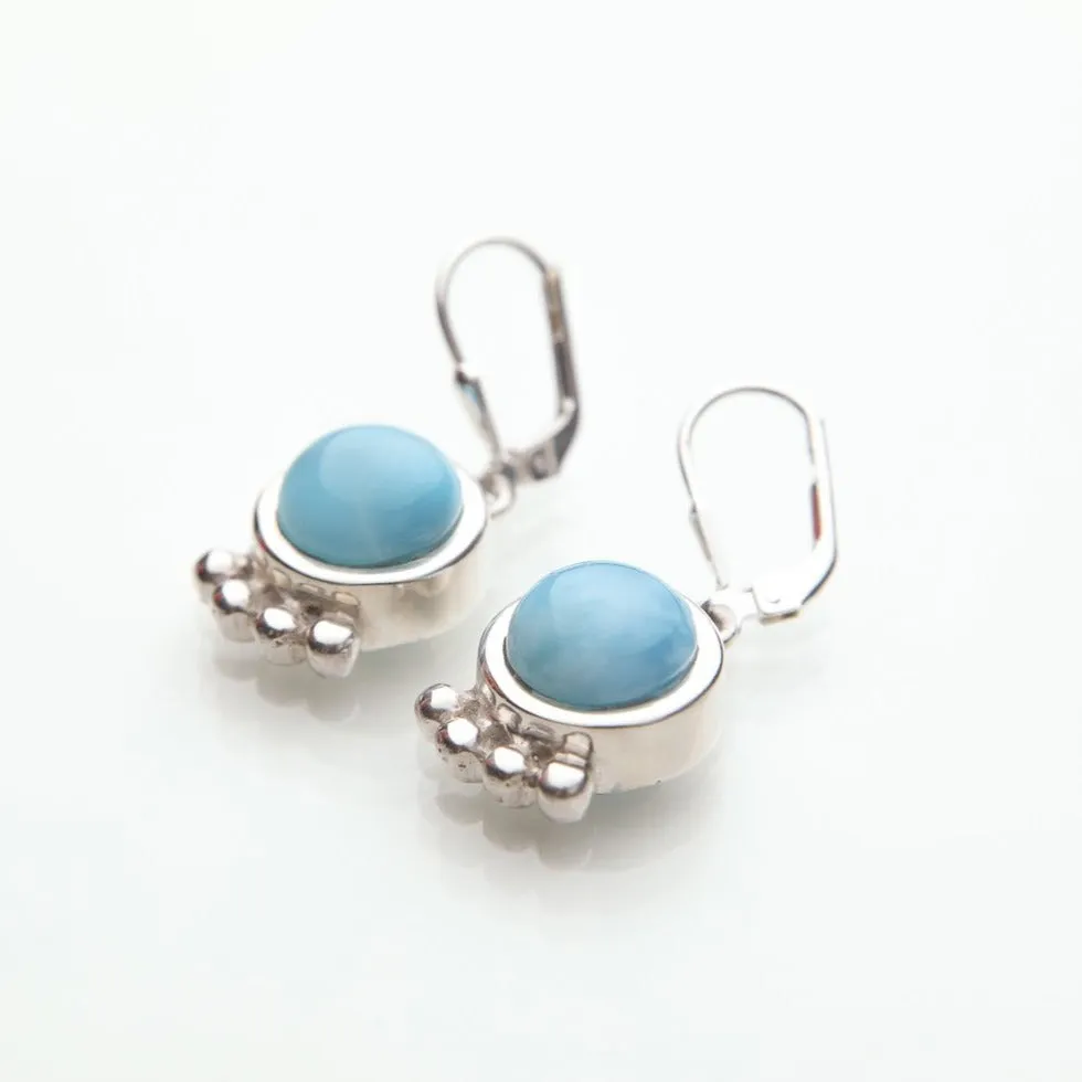 Larimar Dangle Earrings, Marea