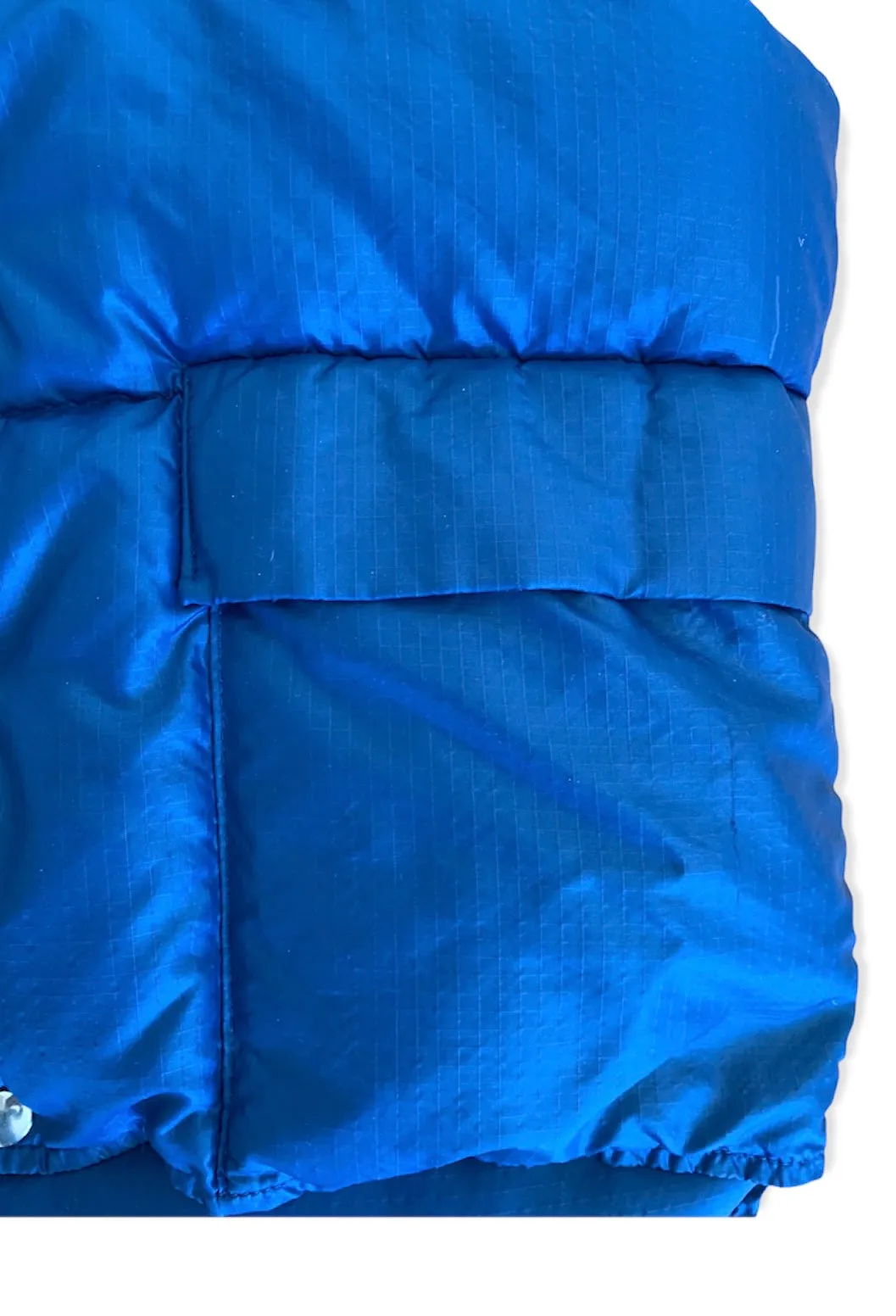 L.L. Bean Blue Vintage Down Vest, M