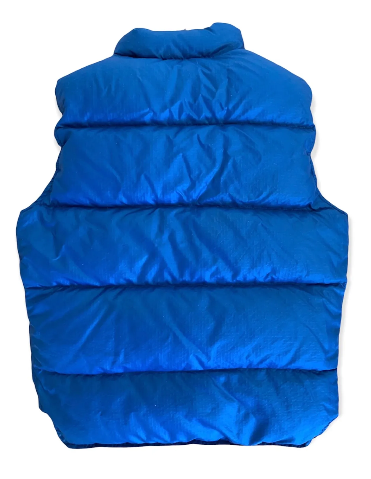 L.L. Bean Blue Vintage Down Vest, M