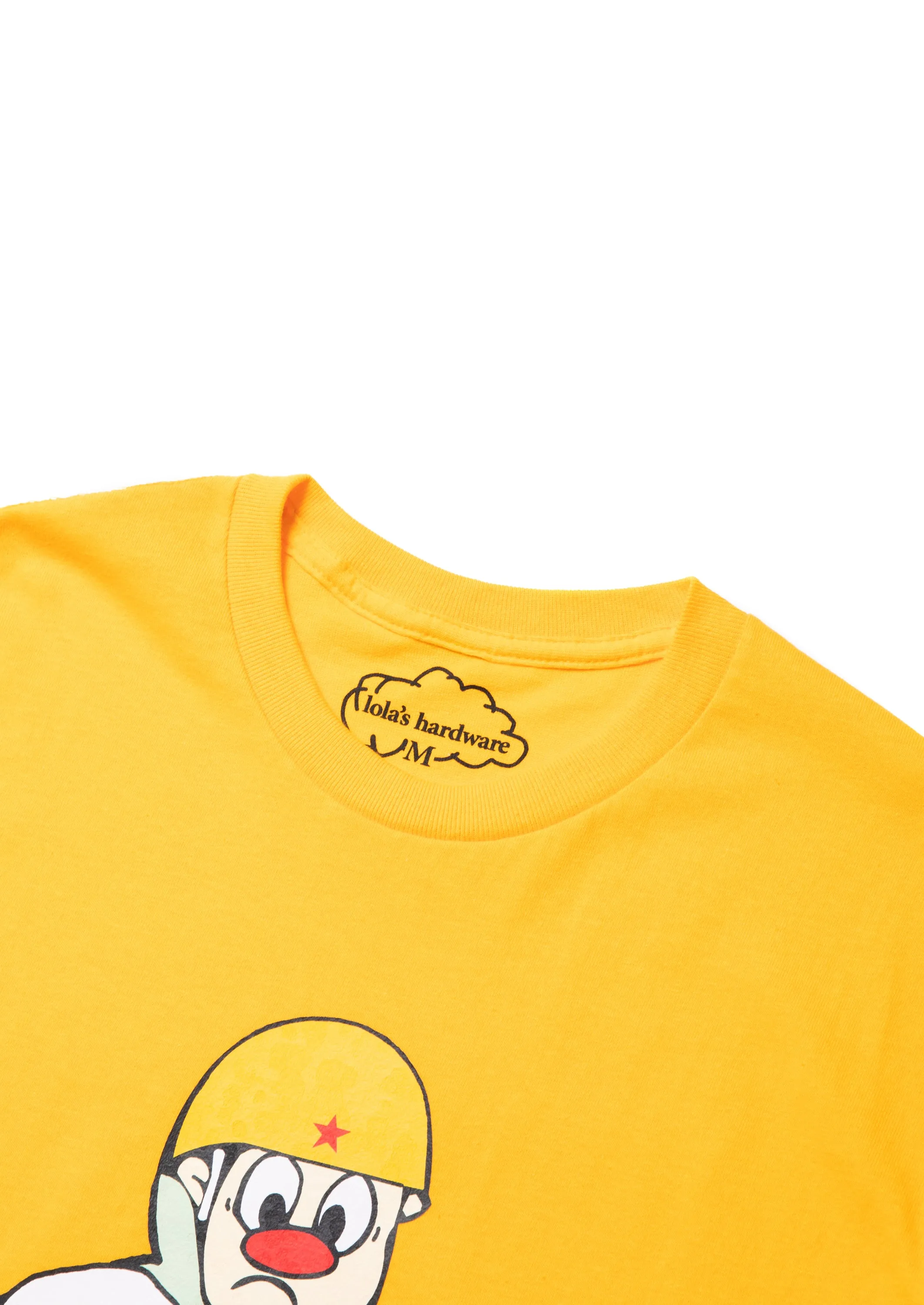 LOLAS HAND SIGN TEE YELLOW