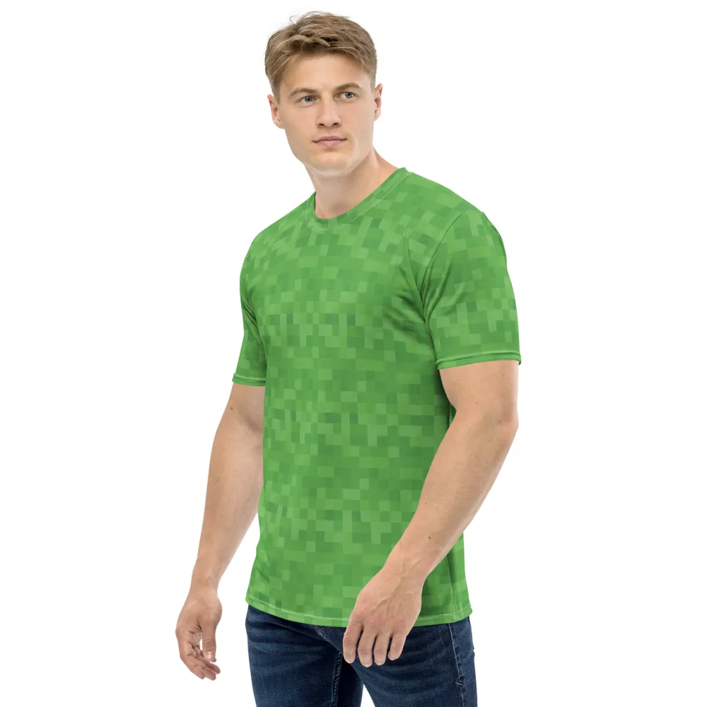 Minecraft Blocks Unisex Short Sleeve T-Shirt