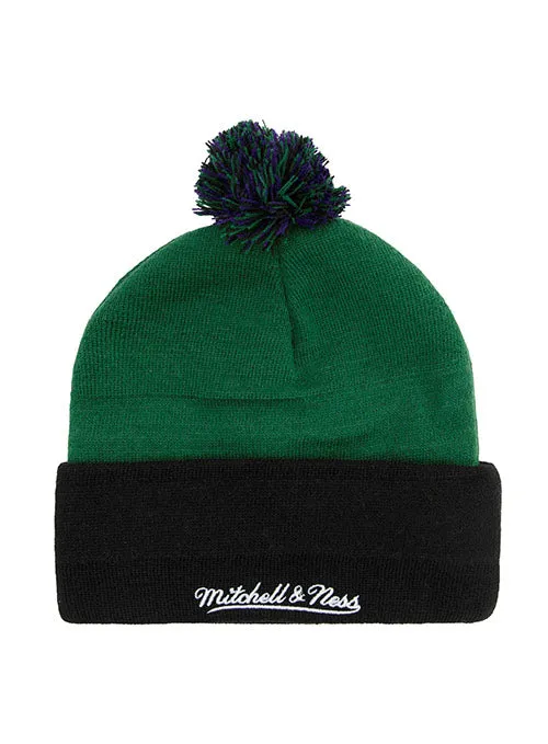 Mitchell & Ness HWC Double Take Cuff Pom Milwaukee Bucks Knit Hat