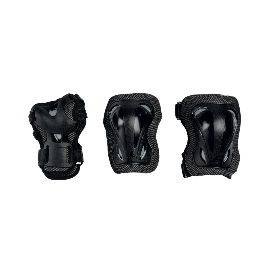 Rollerblade skate protectors for children Set of 3 pieces Knee, Elbow and Wrist Guard 069P0200100 black