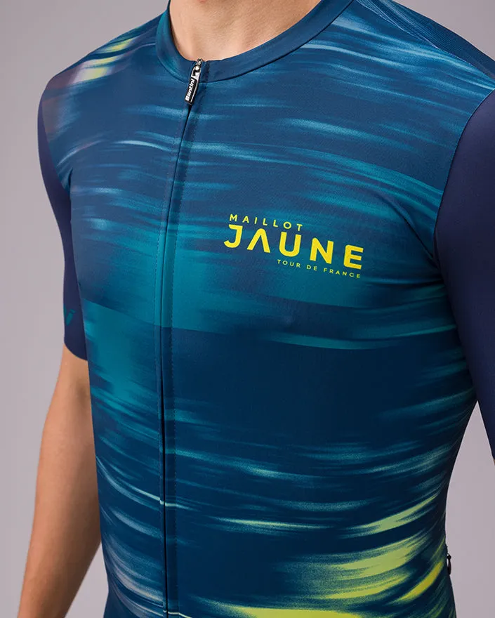 Santini TDF LM Jaune Espirit Jersey - Print