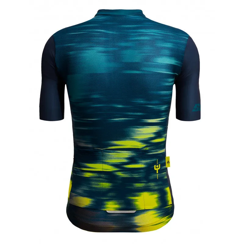 Santini TDF LM Jaune Espirit Jersey - Print