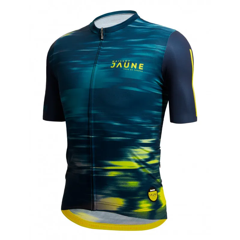 Santini TDF LM Jaune Espirit Jersey - Print