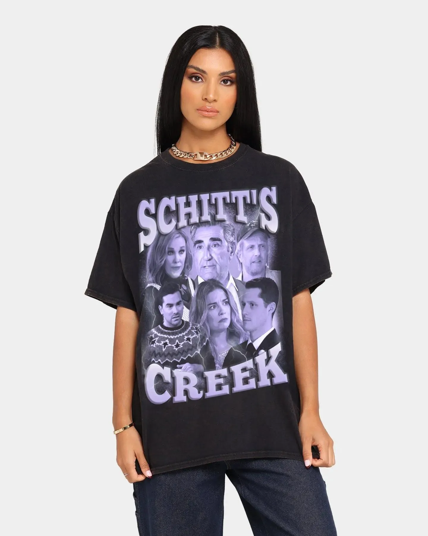 schett’s creek Tee - Black