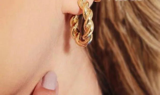 Sheila Fajl Small Twisted Hoops