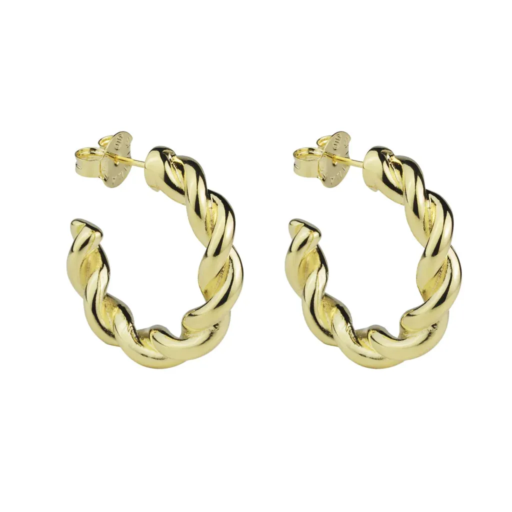 Sheila Fajl Small Twisted Hoops