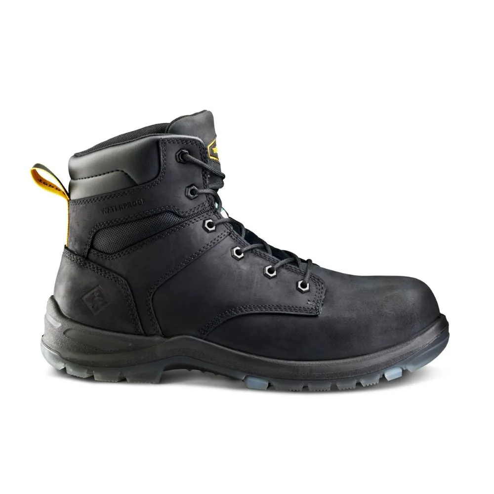 Terra Bryne Unisex 6" Waterproof Composite Toe Work Boot TR0A839BBLK - Black