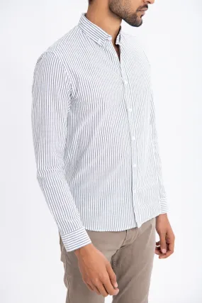 THE STRIPE BUTTON DOWN SHIRT