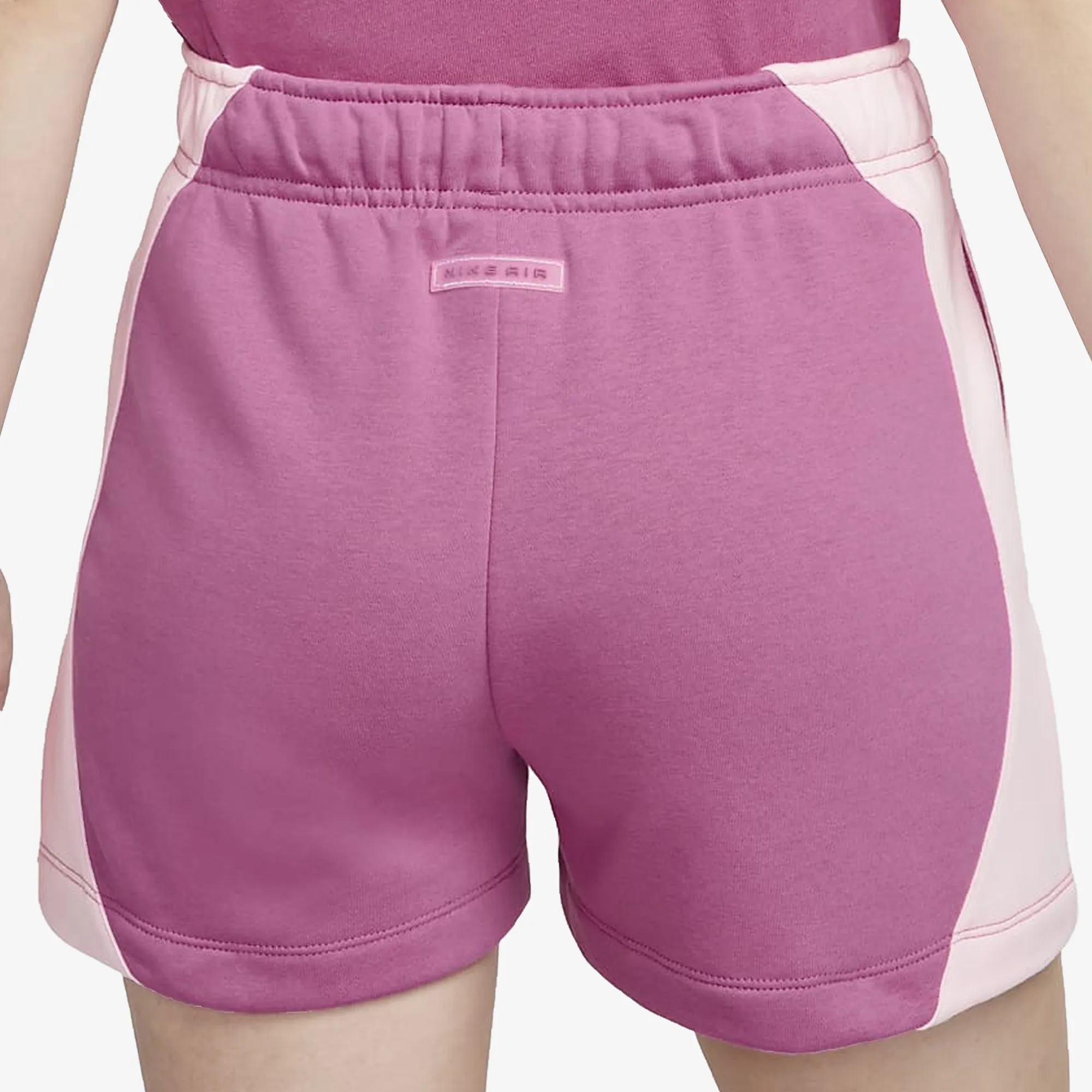 WMN'S MID-RISE FLEECE SHORTS 'COSMIC FUCHSIA/PINK FOAM /COSMIC FUCHSIA'