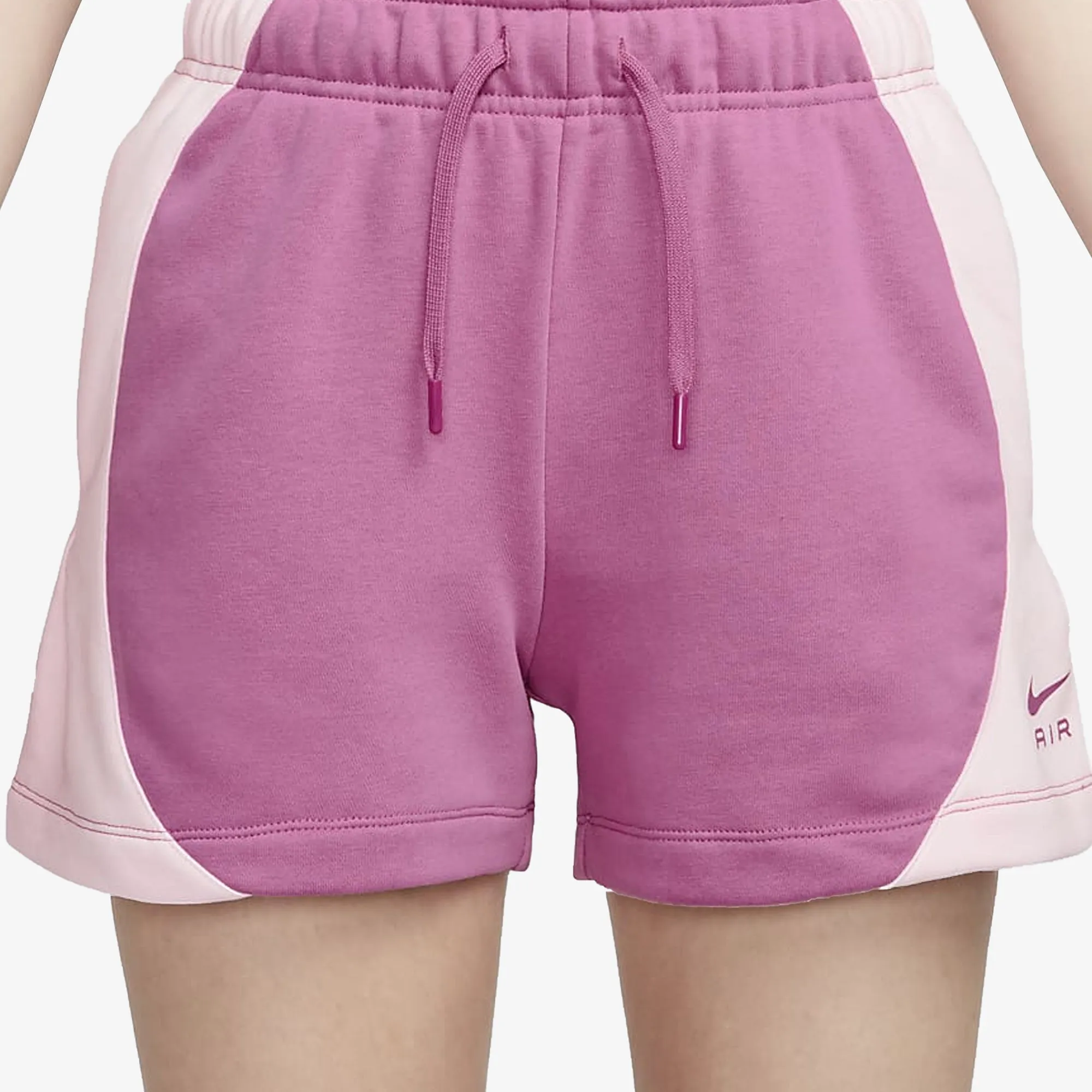 WMN'S MID-RISE FLEECE SHORTS 'COSMIC FUCHSIA/PINK FOAM /COSMIC FUCHSIA'