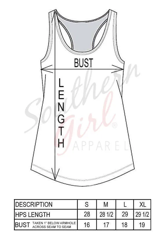 Your State Girl's Rock Racerback Tank Top - ALL STATES AVAILABLE